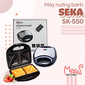 Mua Máy nướng và làm bánh Seka thiết kế chống dính an toàn  rơ le cảm biến nhiệt chống cháy  giúp bánh chín vàng đều - Thiết bị làm đồ ăn sáng tại nhà