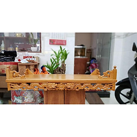 Mua Bàn thờ treo tường Rồng 107cm (gỗ gõ đỏ) TTG107R