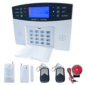 Mua Bộ báo động trung tâm chống trộm kết nối sim qua điện thoại chuyên dùng cho khách sạn  văn phòng  gia đình  nhà máy TTTM Ver2 ( Tặng kèm 04 nút kẹp cao su đa năng ngẫu nhiên )