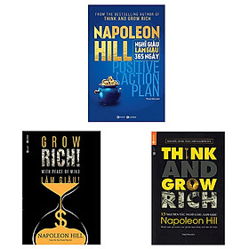 [Download Sách] Combo 3 cuốn: Làm giàu + 13 Nguyên tắc nghĩ giàu và làm giàu + Nghĩ giàu làm giàu 365 ngày