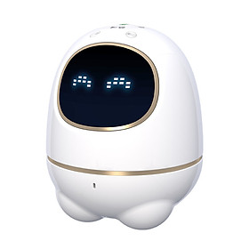 Keda News Flying Robot Alpha Super Egg Intelligent Robot Children Education Accompanying Educational Toy White