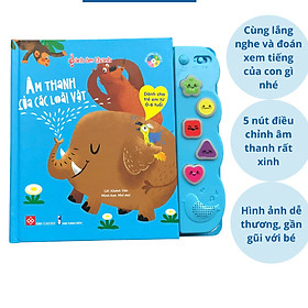 Sách Âm Thanh Đinh Tị - Cho Bé Trải Nghiệm Đọc Sách Đầy Thú Vị - Nhiều Chủ Đề Để Chọn