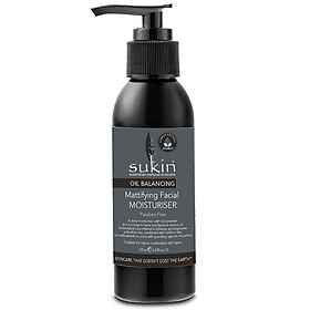 Sukin Oil Balancing Mattifying Facial Moisturiser 125ml