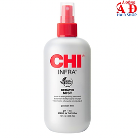 Xịt dưỡng tóc CHI Keratin Mist Leave-in Strengthening Treatment 355ml
