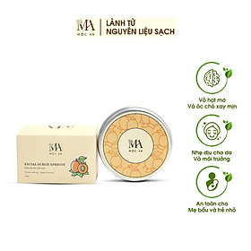 Tẩy Da Chết Mặt Mộc An Vỏ Hạt Mơ Và Óc Chó Facial Scrub Apricot - Giúp Làn Da Sáng Mịn 100g