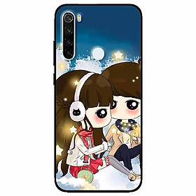 Ốp lưng dành cho Xiaomi Redmi Note 8 mẫu Cặp Đôi Đếm Sao