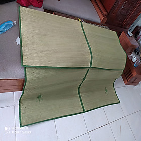 Mua Chiếu cói sợi nhỏ Thái Bình viền vải  kích thước 1.92m x 1 2m( có thể gấp dọc  kích thước còn 1.92m x 0 6m)