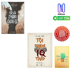 Combo 2 cuốn trinh thám cực hay: Tội Lỗi Không Chứng Cứ + Tội phạm IQ thấp