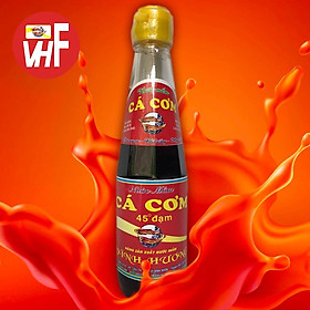 Nước mắm cá cơm Vĩnh Hương 45 độ đạm chai 250ml 70 năm truyền thống