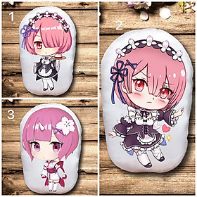 Gấu bông Ram-Re:Zero in 2 mặt