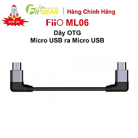 Dây OTG Micro USB ra Micro USB Fiio ML06 - Hàng Chính Hãng
