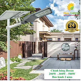 Mua Đèn năng lượng mặt trời BOSUN 200W - 300W - 500W- HÀNG CHÍNH HÃNG