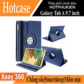 Case bao da chống sốc xoay 360 độ cho Galaxy Tab A7 2020 SM-T500 hiệu HOTCASE (thiết kế siêu mỏng hỗ trợ Smartsleep, gập nhiều tư thế, tản nhiệt tốt) - hàng nhập khẩu