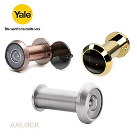 Mắt thần Yale V0403 góc nhìn 200 độ, loại ống nhòm cửa cao cấp của Mỹ
