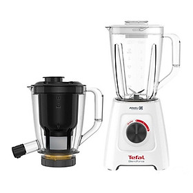 Máy xay ép trái cây đa năng Tefal BL42Q166 2 trong 1 1.25L (Trắng)