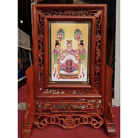 Mua Khung ảnh thờ gỗ hương mẫu đục thủng TM12118