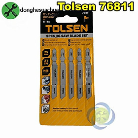 Mua Lưỡi cưa lộng nhựa - sắt Tolsen 76811 75mm  21TPI màu bạc