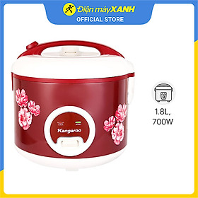 Nồi Cơm Điện Kangaroo KG378H 1.8 lít - Hàng Chính Hãng