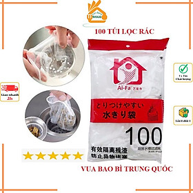 Combo 200 Túi Lọc Rác Bọc Bồn Rửa Chén Tiện Lợi