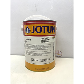 Sơn chịu nhiệt 600oC Jotun Solvalitt màu vàng đất Yellow 414 _ 5L