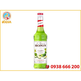 Siro MONIN Dưa Leo 700ML - MONIN Cucumber Syrup