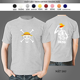Áo One Piece Luffy , Áo thun Anime Manga One Piece Luffy Unisex Nam Nữ đủ màu, đủ size, phong cách cá tính, năng động
