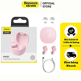Mua Tai nghe thể thao Bluetooth không dây Baseus Encok True Wireless Earphones WM01 (TWS  Bluetooth 5.0  Stereo Earbuds  Touch Control  Noise Cancelling)- Hàng chính hãng