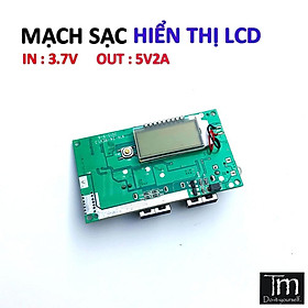 Mua Mạch Sạc Dự Phòng 2A Hiển Thị LCD