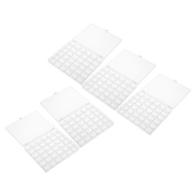 5x 36 Grid Embroidery Storage Boxes Floss Bobbins Stitching Sewing