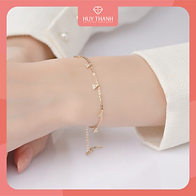 Lắc tay vàng 14k LLF169 Huy Thanh Jewelry