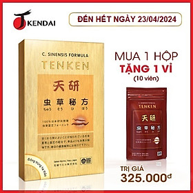 TPBVSK Đông Trùng Hạ Thảo Tenken - Bổ phổi ích thận (60 viên)