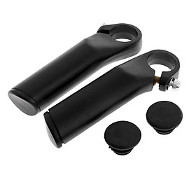 1 Pair Bike Handlebar Grips Bicycle Bar End Grips Ends Cycling Accessories