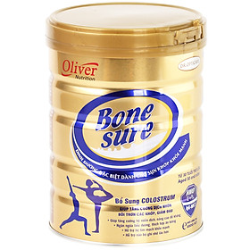 Sữa bột Oliver Bonesure 800g (giúp xương khớp khỏe mạnh)