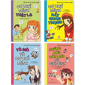 Bookstore 130 Combo 4 Cuốn: Thắc Mắc Của Tuổi Mới Lớn (Tái Bản 2021)