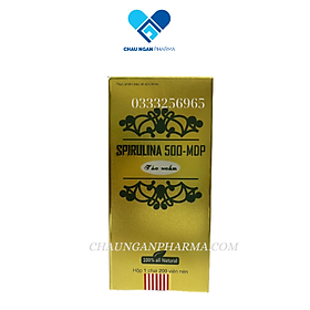Tảo xoắn SPIRULINA 500 - MDP Chai 200 viên