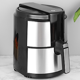 Mua Nồi Chiên Không Dầu Điện Tử Mishio MK221 - 5L  Công Nghệ Rapid Air  Lòng Nồi Chống Dính Cao Cấp- Hàng Chính Hãng