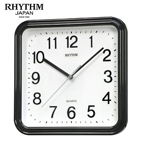 Mua Đồng hồ treo tường Nhật Bản Rhythm CMG450NR02 Kt 25.0 x 25.0 x 4.5cm  500g  dùng PIN