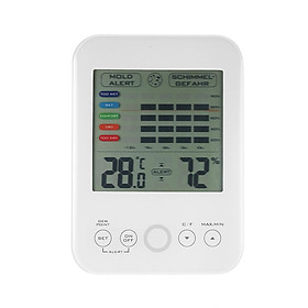 Máy đo nhiệt độ, độ ẩm trong nhà kỹ thuật số LCD