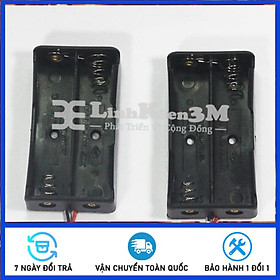 Mua Bộ 2 Hộp Đế Đựng Pin 3 7V 18650 Nối Tiếp 2 Pin