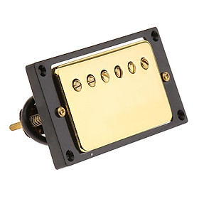 Dual Hot Rail Pickup Neck Pickup for Les Paul Replacement Accessory 50mm