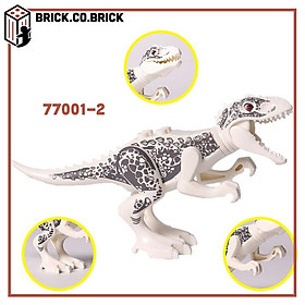 Đồ Chơi Lắp Ráp Khủng Long Mô Hình Dinosaur Jurrasic World T-rex Thế Giới Khủng Long nhiều Giống loài Đa dạng 77001 - 77001-2