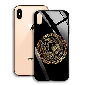 Ốp Lưng Mạ Màu Vàng Ánh Kim cho điện thoại Iphone XS Max - 03007 8003 LONGPHUNG02 - Long Phụng - Hàng Chính Hãng