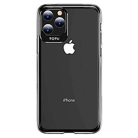 Ốp lưng cho iPhone 11 Pro Max (6.5") hiệu TOTU Sparkling Camera PC trong suốt - Hàng nhập khẩu