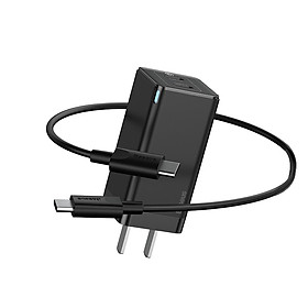 Hình ảnh Củ sạc nhanh Baseus GaN2 Pro Quick Charger 2C+U 65W chân dẹt - Hàng Chính Hãng