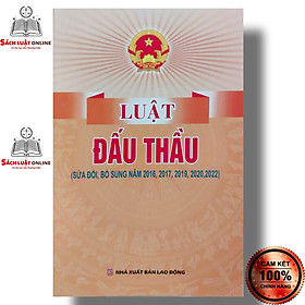 Sách – Luật đấu thầu (NXB lao động)