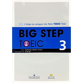 Sách Big Step TOEIC 3 (LC + RC) - Kèm CD