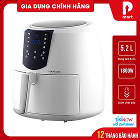 Nồi Chiên Không Dầu Lock&Lock EJF357WHT (5.2 Lít) – Hàng Chính Hãng