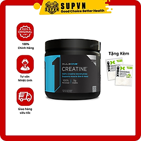 Rule 1 Creatine MonoHydrate 150Gram (30 Serving) - Thực phẩm hỗ trợ tăng cơ bắp và sức mạnh cơ bắp R1 Creatine Unflavor