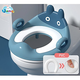 Mua Bệ lót  Bệ Ngồi thu nhỏ bồn cầu có tay vịn cho bé đi vệ sinh dễ dàng - Nhựa PVC Cao Cấp Hàng Đẹp  Chắn Chắn Dành Cho Bé Trên 1 Tuổi
