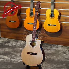 Đàn Guitar Acoustic Việt Nam GA-10EL Mặt Gỗ Thông Cao Cấp
